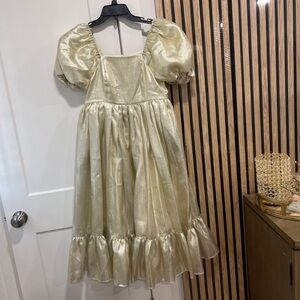 Gold Ivy city Dress